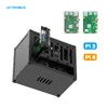 UCTRONICS Upgraded Complete Enclosure for Raspberry Pi Cluster, with 4