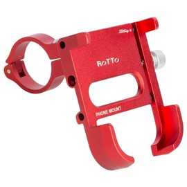 ROTTO Bike Phone Holder Bicycle Phone Mount 360°Rotation Aluminum Universal