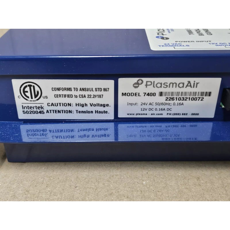 Plasma Air 7400 24V 6000 cfm Steel Duct Mounted Needl