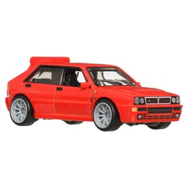 Hot Wheels JBL18 Boulevard Lancia Delta Integrale Vehicle Toy Mini Car 3 Years Old and Up Red