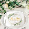 50pcs Mr & Mrs Wedding Napkins Thanks for Coming Wedding