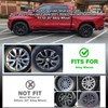 TULALUX Wheel Skins Compatible with Chey Silverado 1500; Tahoe; Suburban