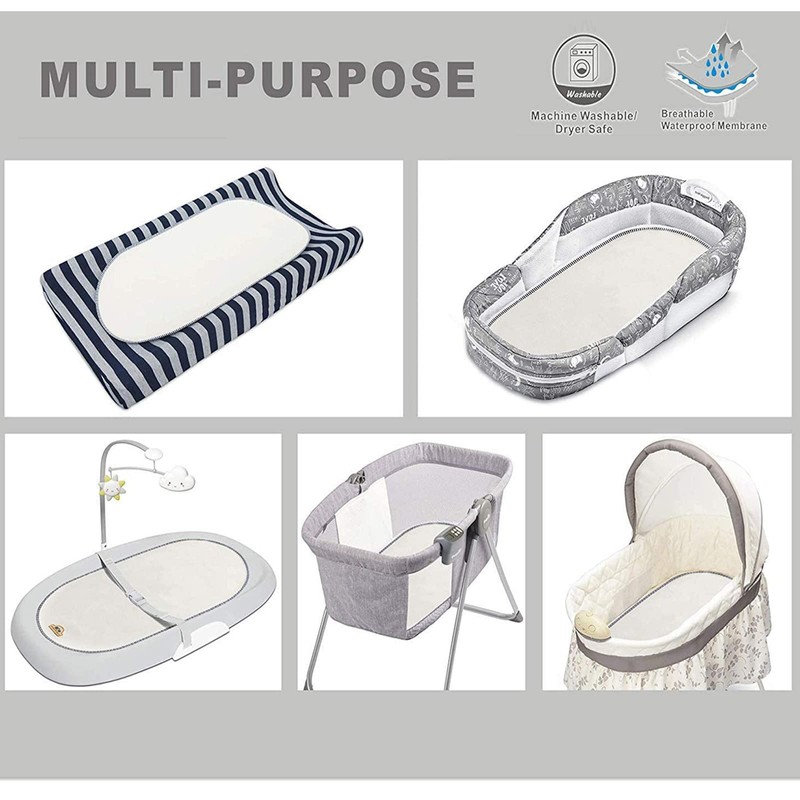 Changing Pad Liner Bamboo Rayon Soft Changing Pad Liner Waterproof