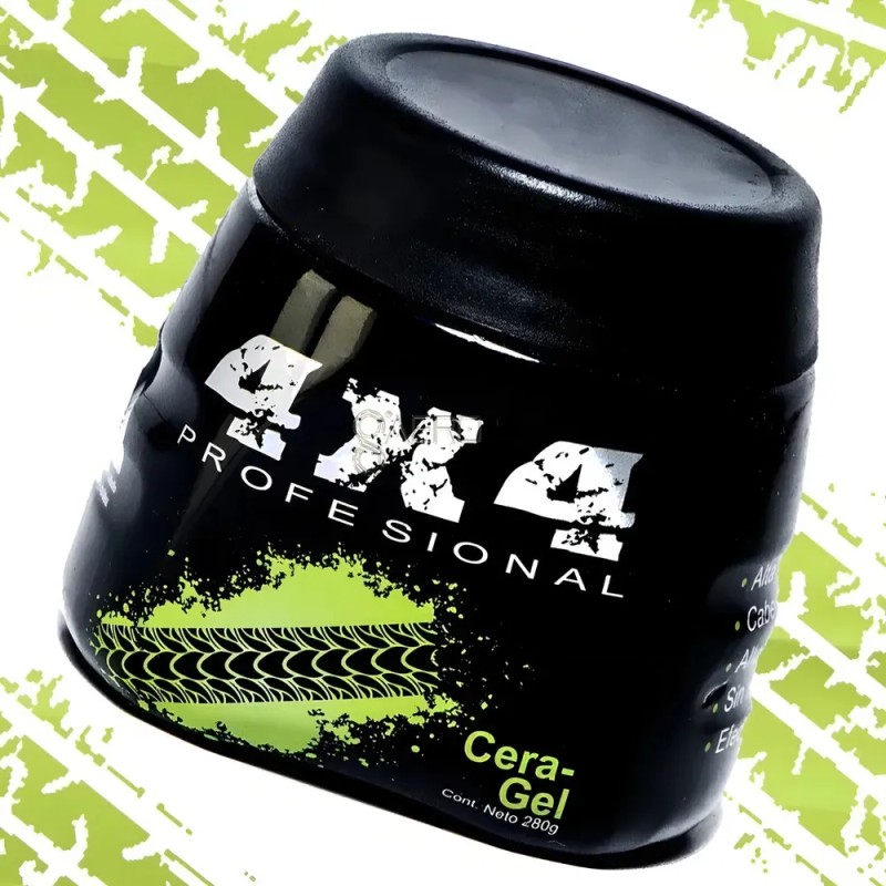 4x4 Producto Para Caballero Cera-gel Profesional 280g