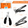 Toenail Clippers for Seniors Thick Toenails, DRMODE Heavy Duty Toe