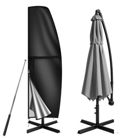Waterproof Garden Parasol Cover,Heavy Duty Patio Umbrella Cover,205x75cm