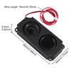 D-FLIFE 6pcs Speaker 5 Watt 8 Ohm Double Cavity Mini
