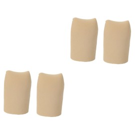 FOMIYES 2sets Anti-wear Toe Covers Vents for Men Women Toe Care Sleeves for Shoes Blisters Calluses 2pcs*2