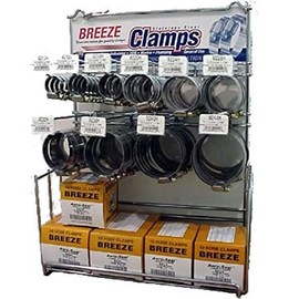 Medium Hose Clamp Display Rack (Hose Clamps Not Included)