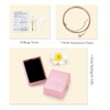 Oinsi Cremation Jewelry Lotus Shape Stainless Steel Memorial Necklace Inside