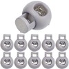 Cord Stopper, 1-Hole, for Cords, Band Clamp Jacket, Clothing, Backpack,