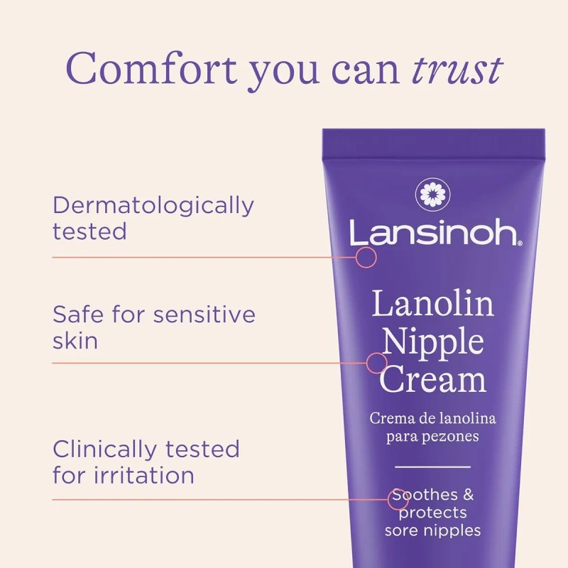 Lansinoh Crema Para Pezones Segura Para La Lactancia 40g