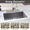 15" X 5.5" Kitchen Sink Splash Guard Faucet Mat Floral