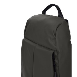 KCB Skid Anti-Theft Men's Backpack | Backpack for Tablets | Zipper Bag| 100% Vegan, Khaki, M