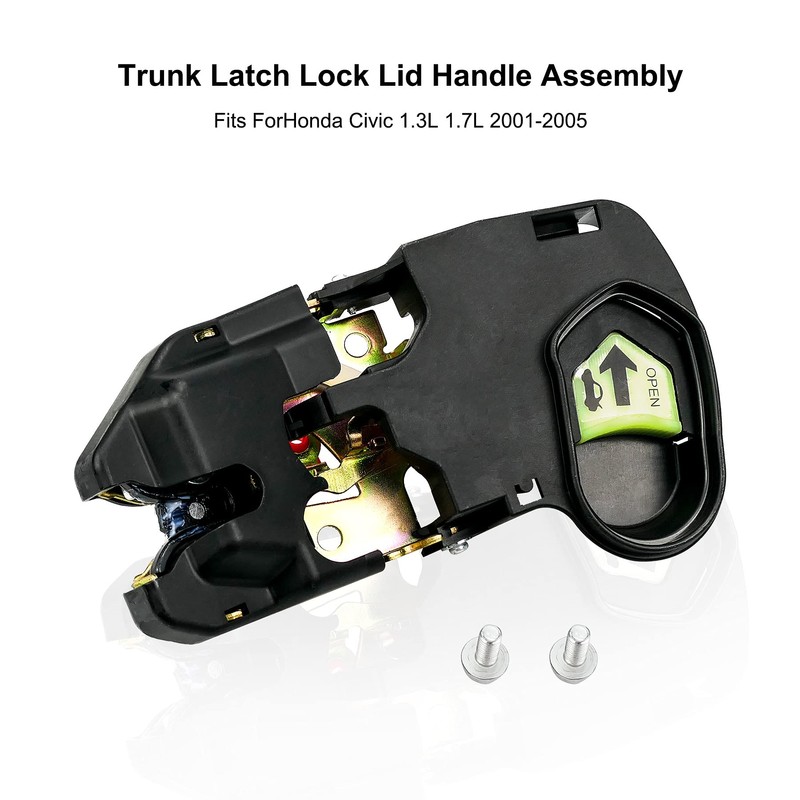 AUGREX Trunk Lock Latch Lid Handle Assembly 74851-S5A-A02 Fits for