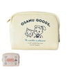 Harada Osamu Pu Square Pouch, Storage Pouch, Cosmetic Pouch, Mini