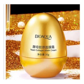Bioaqua Crema Mascarilla Colágeno Levadura Antiedad Hidrata Todo Tipo Piel