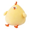 bzjqh Chick Plush Toy, Animal Stuffed Doll Cute Yellow Chicken