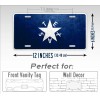 SignsAndTagsOnline Texas De Zavala Flag License Plate Antique Auto Tag