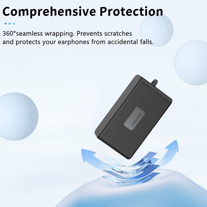 Case for DJI Mic 3,NOUKAJU Microphone Silicone Protective Cover,Drop-Proof with