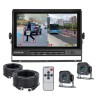 iPoster 7" Split 2 Screen DVR Monitor BSD 2x Metal
