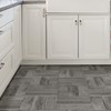 FloorPops FP3292 Vanleer Peel & Stick Floor Tiles, Grey