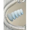 (3+1) Lina handmade nail tips - long ballerina / (3+1)