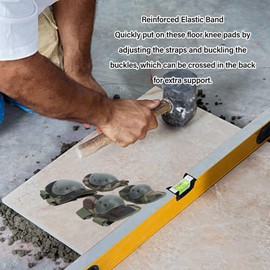 4PCS Knee Pad, Elbow Protector Set with Foam Padding for Engineering Maintenance, Gardening, Construction Repair, Home Renovation, Moving