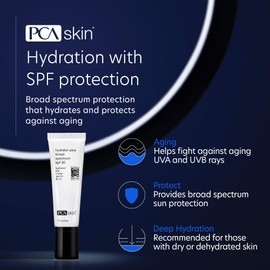 PCA SKIN Hydrator Plus Broad Spectrum SPF 30 - Oil-Free Ultra-Hydrating Face & Body Sunscreen with 5.4% Zinc Oxide (1.7 fl oz) | PCA SKIN