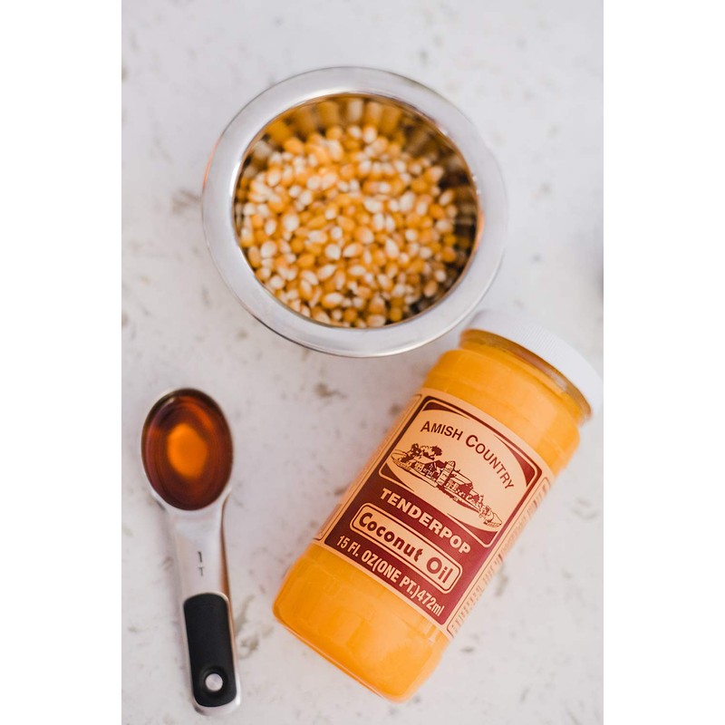 Amish Country Popcorn | Coconut Oil | Vegan, Tree Nut