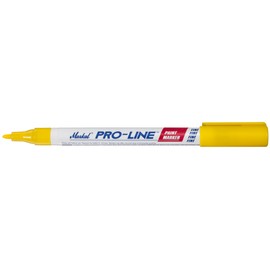 LACO Markal Industrial Marker, Fine & Micro, Yellow, 96872