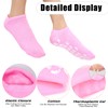 Wanmu 2 Pairs Silicone Socks for Dry Cracked Feet -