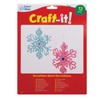 Baker Ross AX411 Snowflake Spiral Decorations Craft Set for Children