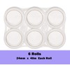 6 Rolls Packaging Tape 24mm x 40m – Transparent Cellotape