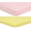 Dudu N Girlie Fitted Travel Cot Sheets 95x65 cm |