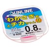 Sunline Nylon Line Wasabagi-kun and Chika-chan II 98.4 ft (30 m) No. 0.8 Pink