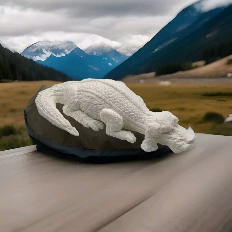 3D Printed Fdm Model of Falkor by Hex3d