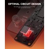 Donner Distortion Guitar Pedal, Morpher Mini Distortion 3 Modes Natural,