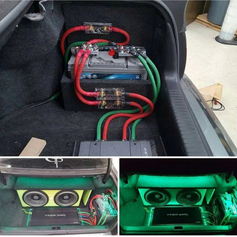 GP Audio 300 AMP ANL Fuse Holder INLINE Block BATTERY