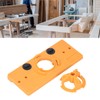 Hinge Hole Saw Jig ABS Concealed Hinge Drilling Guide Locator