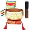 Tibetan Singing Bowl Set — Meditation Sound Bowl Handcrafted in