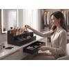 3-Tier Perfume Organizer for Fragrance Storage – Wooden Display Rack