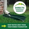 Master Mark GREEN Splash Block Decorative Gutter Downspout Extension Splashguard