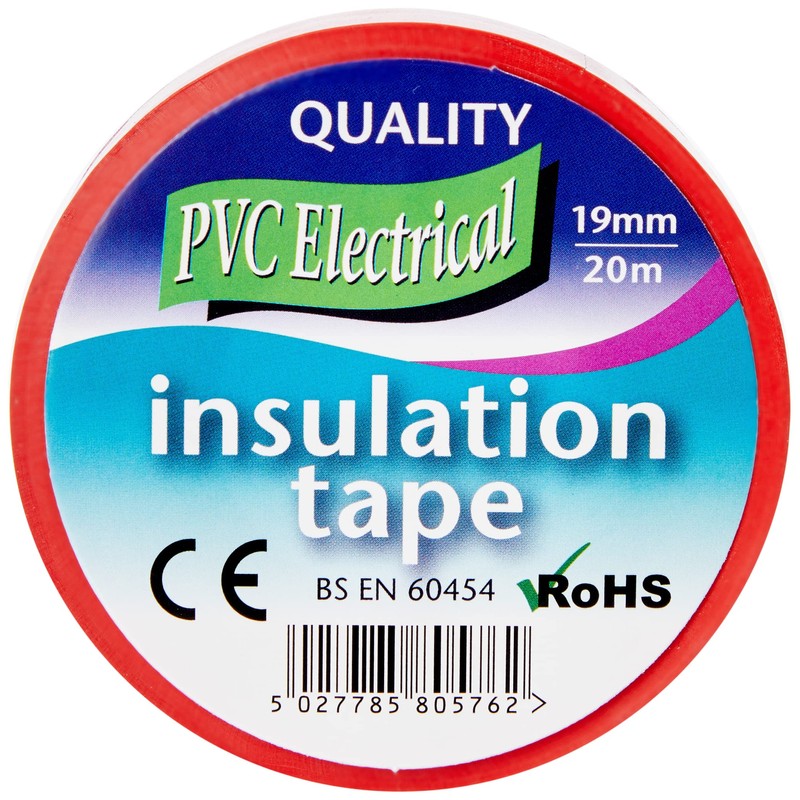 Mercury ETRP8 | 19mm x 20 Metre Electrical Insulation Tape