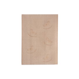 Jollein Babydecke Nostalgic Ride - 75x100cm - 60% Baumwolle, 40% Acryl - Für Babywiege - 1.0 TOG - OEKO-TEX Zertifiziert - Schaukelpferdchen