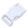15 Pack Curved Side Quick Release Plastic Buckles for Paracord