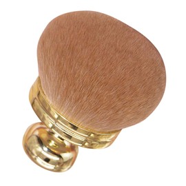 FRCOLOR Ergonomic Handle Makeup Brush Set 5-in-1 Travel Size Makeup Tools Kit Blush Brush Soft and Gentle for Face