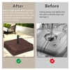 Rileytee Patio Umbrella Base Cover,Outdoor Heavy Duty 600D Waterproof Anti-UV