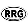 RRG RED River Gorge Oval Bumper Sticker