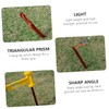 Totority 5pcs Durable Tent Nails Pins Portable Design for Camping